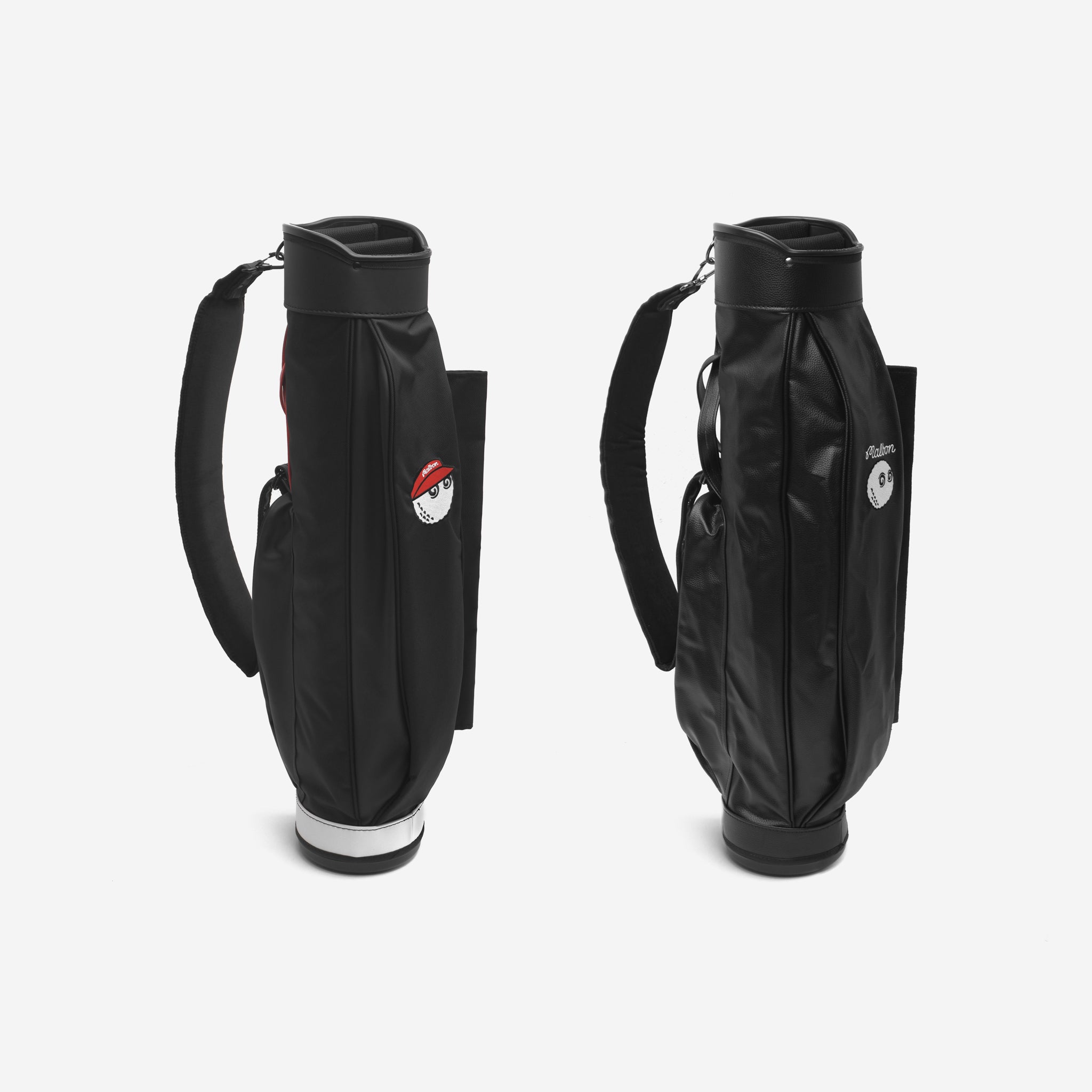 UNDEFEATED x Malbon The UNDEFEATED x Malbon Stand Golf Bag is available in  black and sand. It features multiple zippered pockets, a…