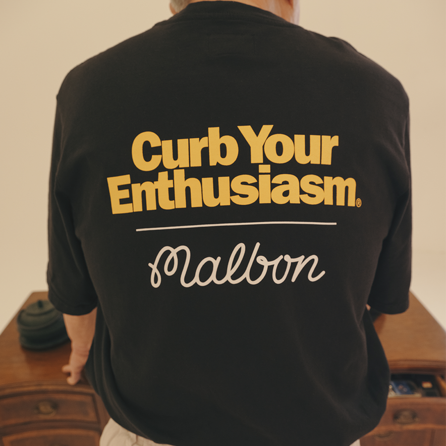Malbon x Curb Your Enthusiasm 5 WOOD T-SHIRT