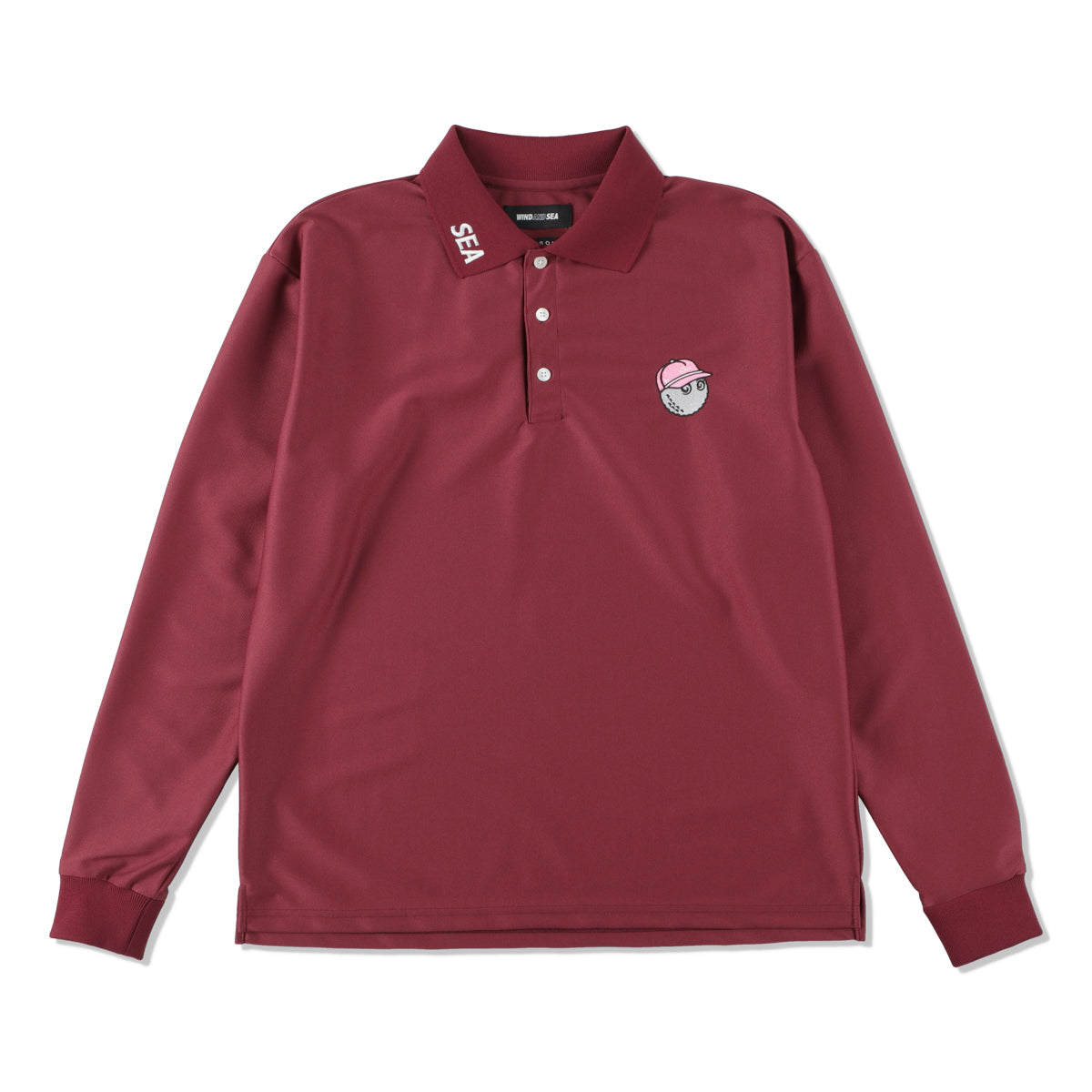 Malbon × WDS Long Sleeve Polo Shirt 6750127292510