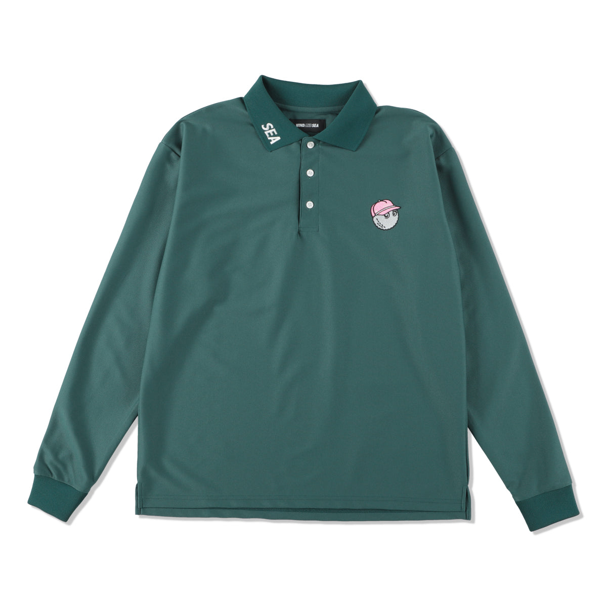 Malbon × WDS Long Sleeve Polo Shirt 6750127325278