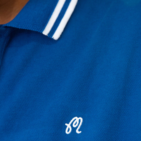 The "M" Logo Pique Polo