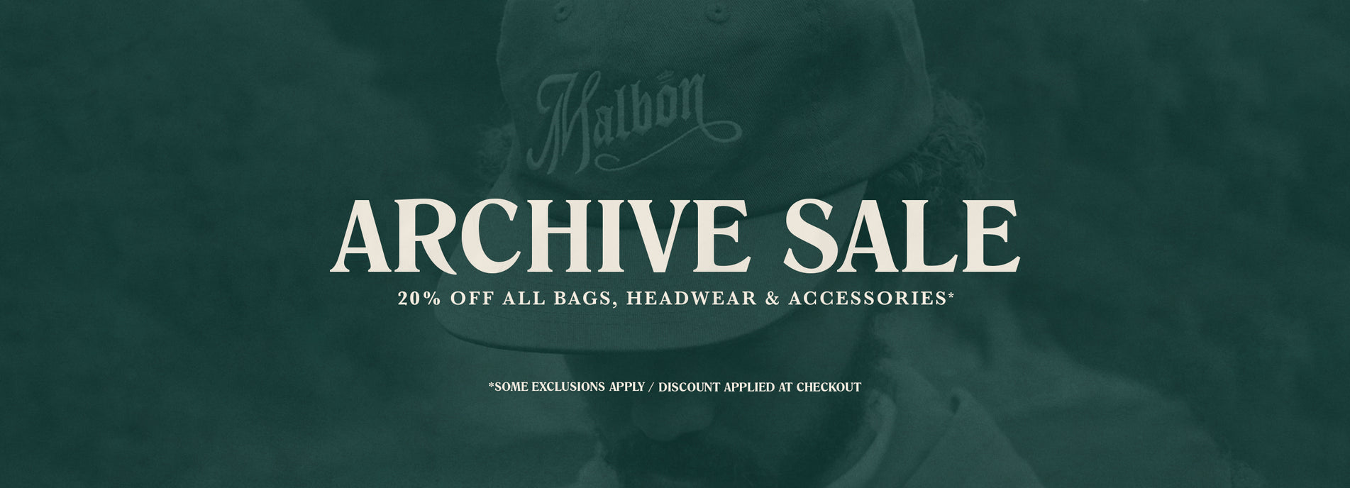Archive Sale 20 Percent Off