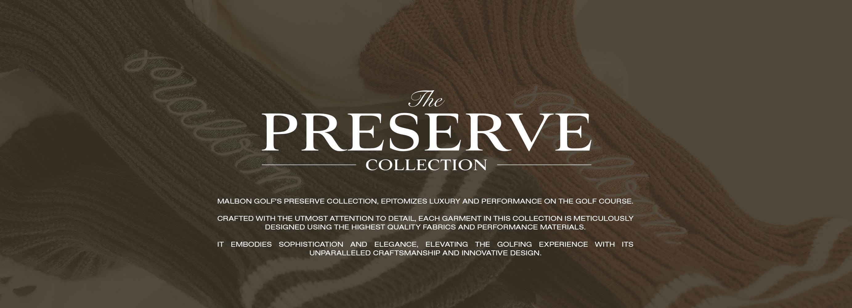 The Preserve Collection - Womens – Malbon Golf