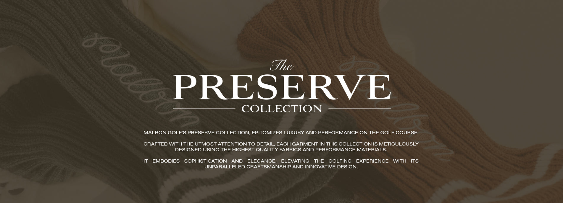 The Preserve Collection - Mens