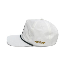 Malbon Golf Cap - Winston Rope Snapback - Black SU23