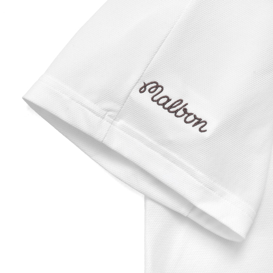 Malbon x Adidas Ultimate365 Sport TWISTKNIT Piqué Polo Shirt