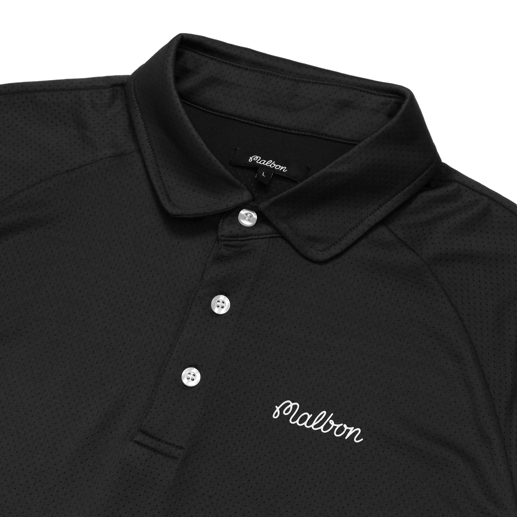 高速配送 MALBON Malbon GOLF Pique Royal - men BLACKBIRD Golf POLO