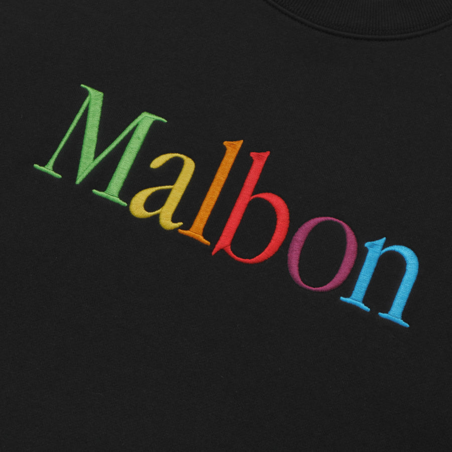 Malbon x Beams Rainbow Crewneck