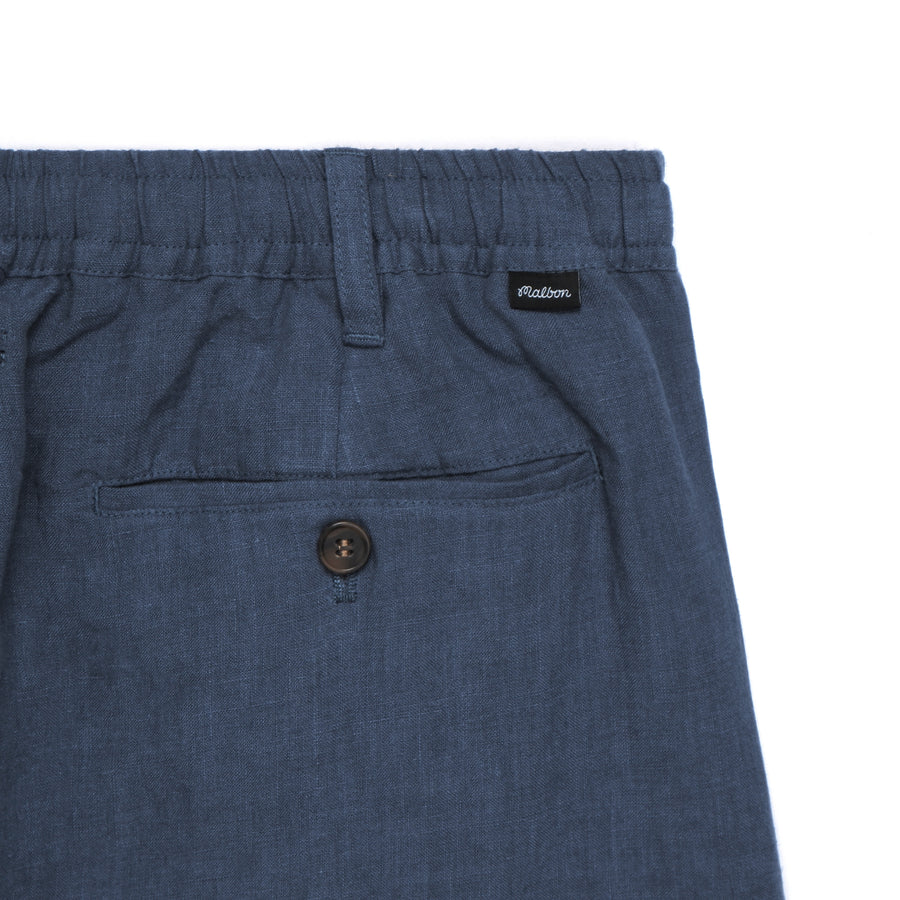 Cayman Linen Pleated Pant