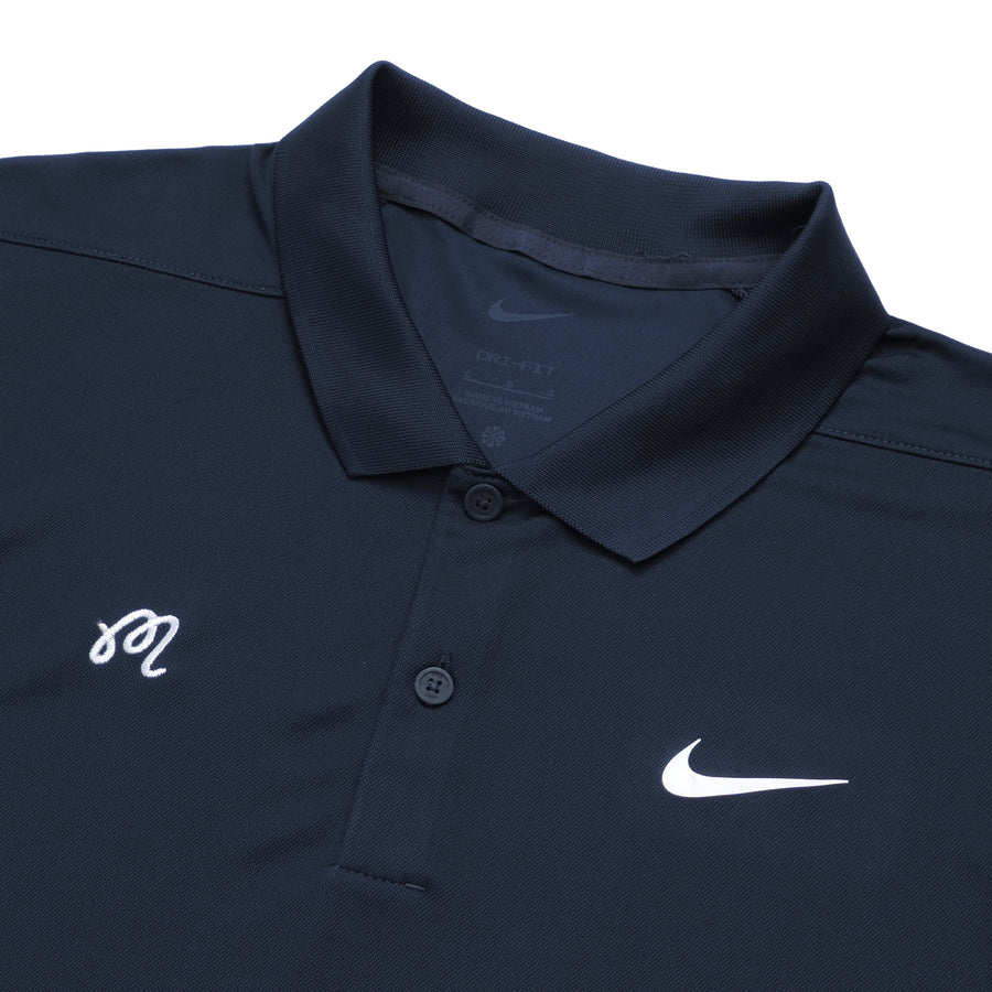 Malbon x Nike Dri-FIT Victory Solid Long Sleeve Polo
