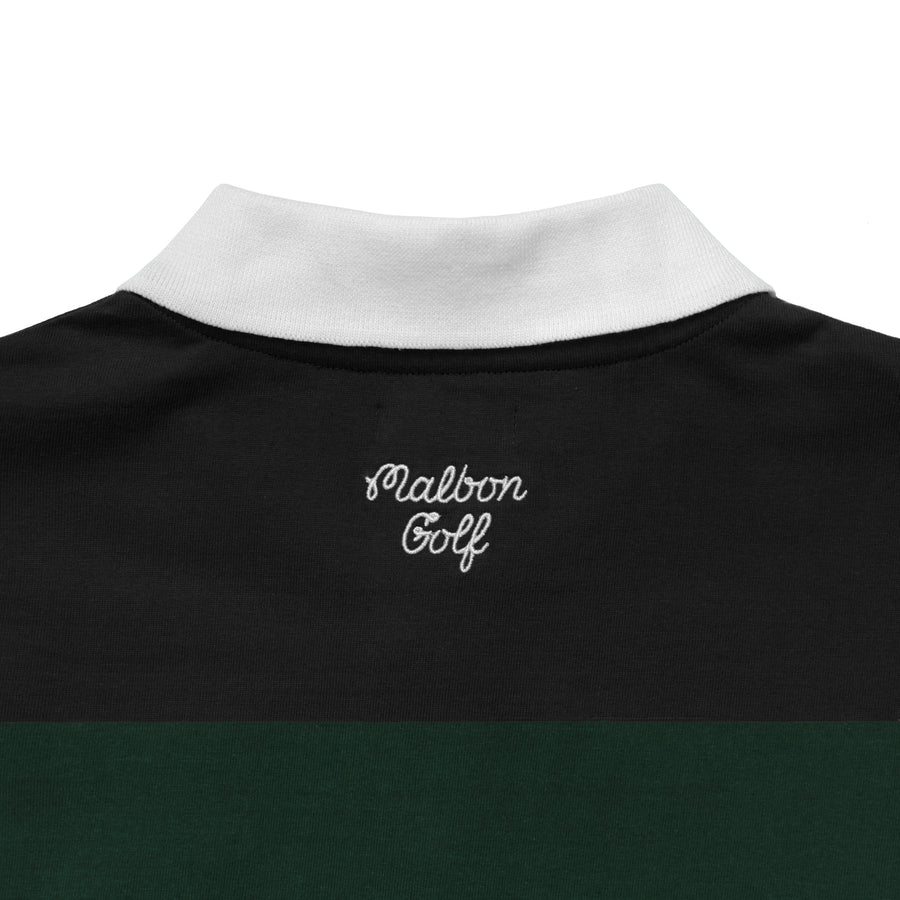 Wiz Striped Polo – Malbon Golf