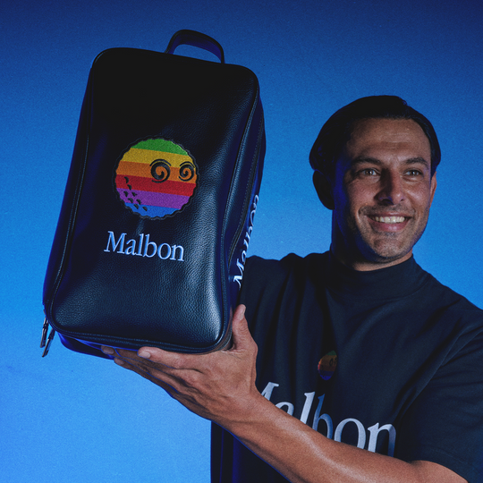Malbon x Beams Rainbow Shoe Bag