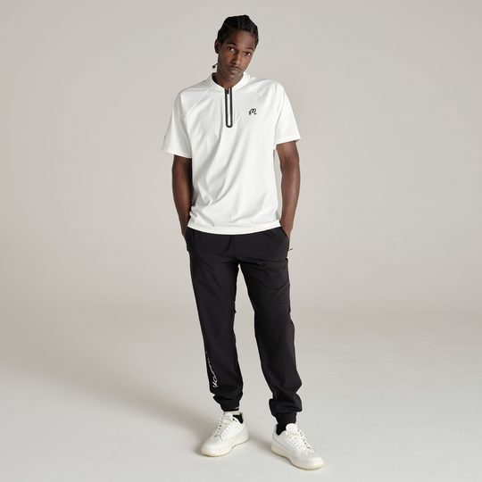 Performance Zip Blade Collar Polo