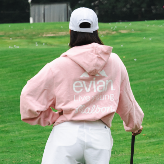 MALBON X EVIAN ZIP UP FRENCH TERRY