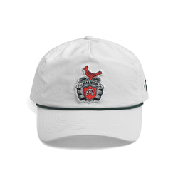 CARDINAL CREST STRUCTURED ROPE HAT
