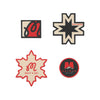 MALBON X NOSO GOLF AND SKI PATCHES (BLACK/RED PACK)