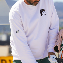 Malbon x Wheels Up Crewneck